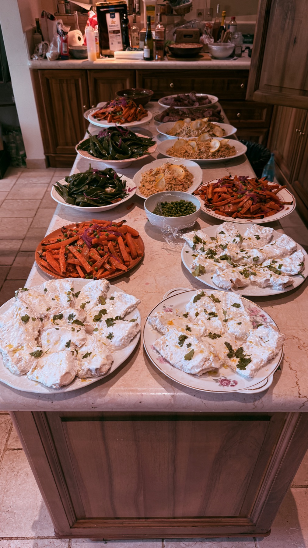 Buffet partagé